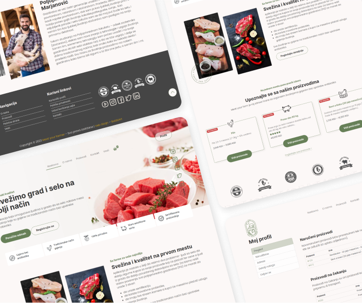 Meat Your Farmer - Startup MVP app