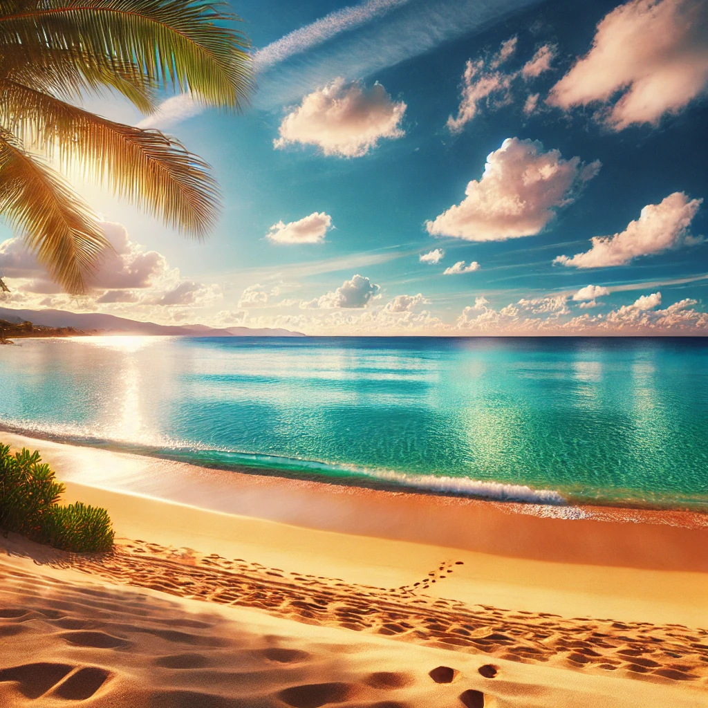 Chat GPT - Sandy beach